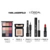 L'Oréal Paris Karl Lagerfeld Contrasted Lipstick in Rocky Dark Red