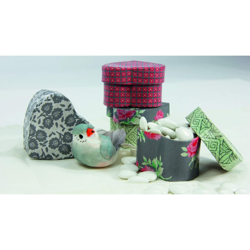 Décopatch - Ref EV008O - Small Heart Boxes - 10
