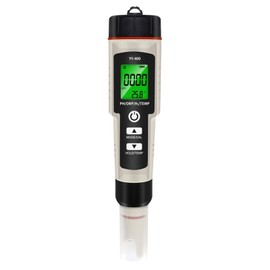 MAD HORNETS Portable 4 In 1 Hydrogen Water Tester Hydrogen-Rich Test Pen PH/ORP/TEMP Water Quality Meter Tester, ±0.005 pH Accuracy, 0.01-14.0 pH Measurement Range