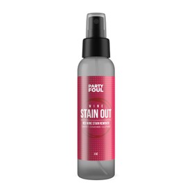 Party Foul Travel Size Wine Stain Out Spray - Plant Based Red Wine Stain Remover for Clothes, Carpets, & Couches - Stain Remover Spray for Coffee, Tea, & Sports Drinks Stains - Unscented - 3 oz