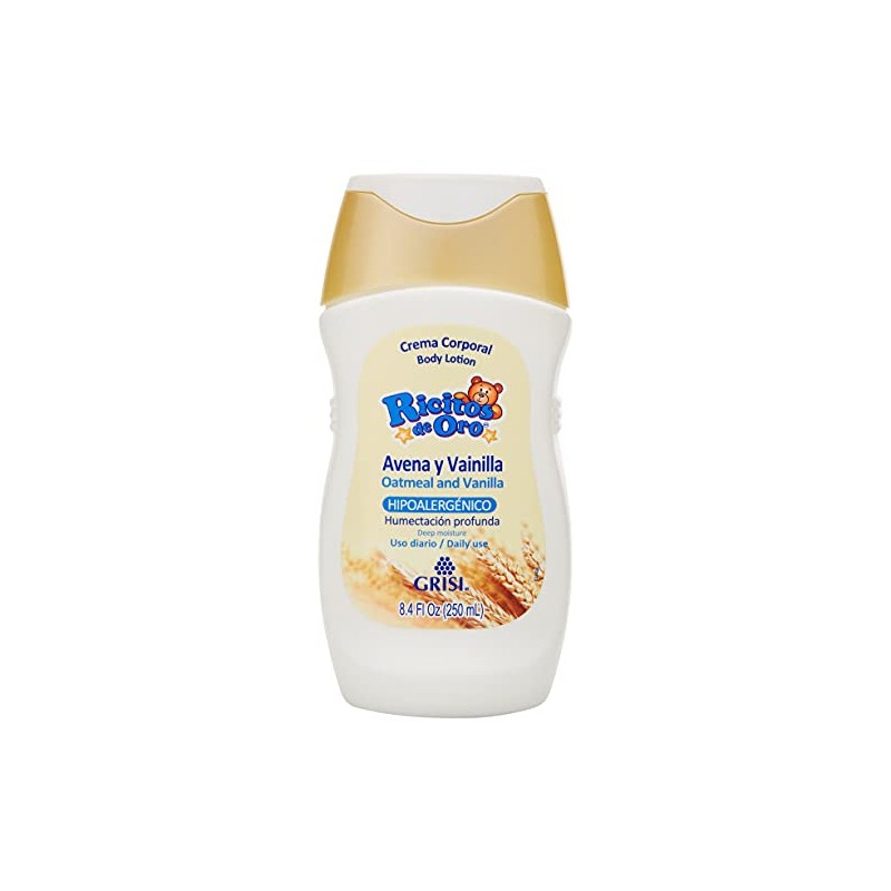 Ricitos de Oro- Avena & Vainilla Body Lotion, Deep Moisture,