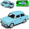 Welly Trabant 601 Saloon Blue 1/24 Model Car with Individual