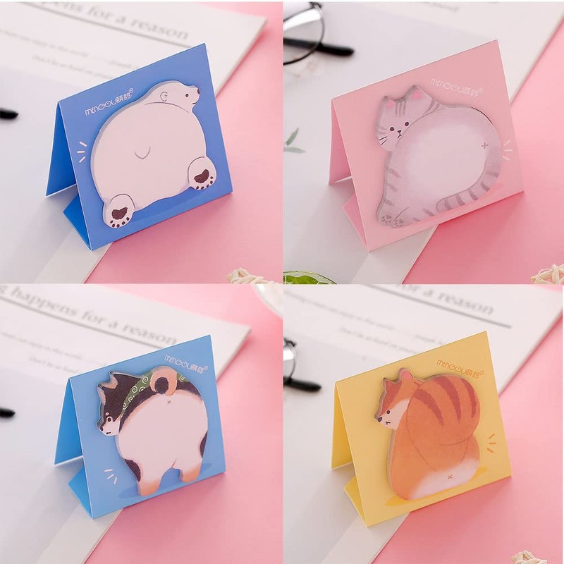 8 Pads 240 Sheets, Cute Sticky Notes Set, Sheets Cute