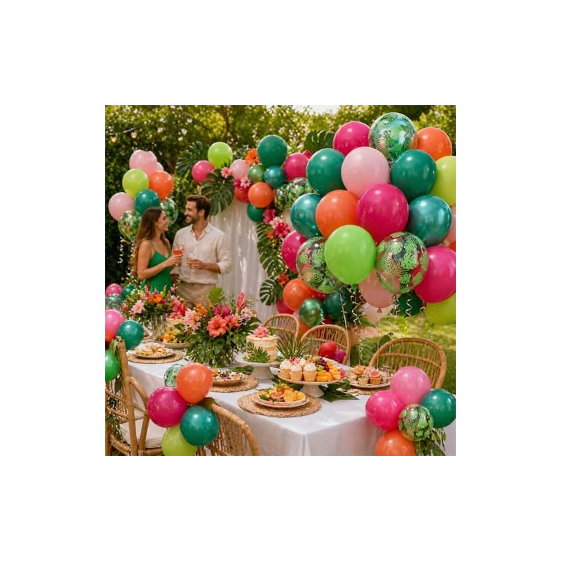 Pack of 50 Hawaii Decoration Party Balloons