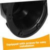 FUNOMOCYA 2 Inches Plastic Rv Roof Vent Hood Cover Camper