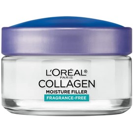 L'Oreal Paris Collagen Daily Face Moisturizer, Reduce Wrinkles, Face Cream, Fragrance Free 1.7 oz