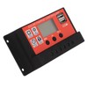 PWM Auto Solar Charge Controller LCD Display Dual USB Solar