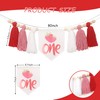 Strawberry Highchair Banner For 1st Birthday，Sweet One Birthday Party Decorations，Berry