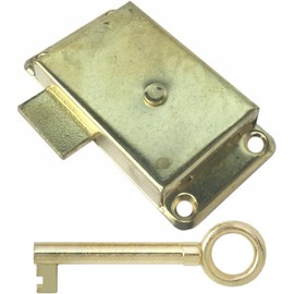 Dzina Wardrobe Cupboard Drawer Cabinet Door Lock and Key 50MM with Screws