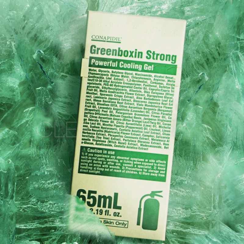 Konapidil Green Boxin Strong 65ml Skin fever reducer Skin heat