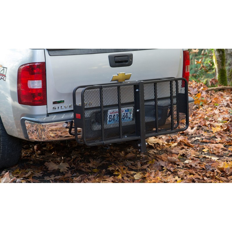 Heininger HitchMate CargoLoad Mounted Cargo Carrier 2" Receiver, Black, Large