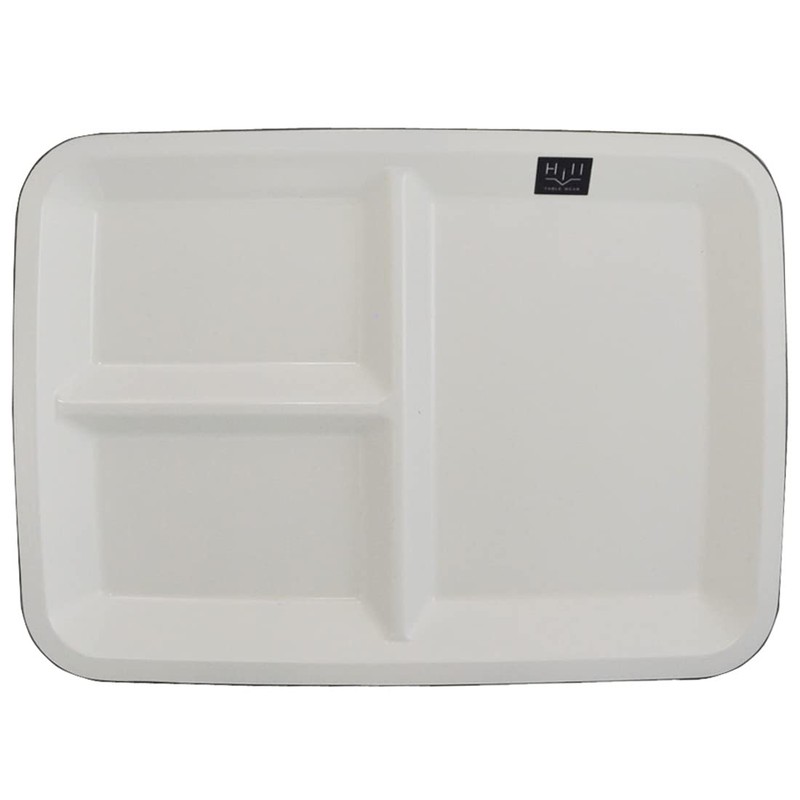 Ishida 41503 Lunch Plate Hill Steel Gray