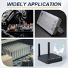 PATIKIL Copper Heatsink 8x8x2mm, 4 Pcs Heat Sink Cooler Radiator