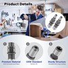 Beolisave 2 PCS 385861-00 Screwdriver Output Spindle Compatible with Dewalt