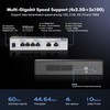 YuLinca 10G Web Managed Switch, 4x2.5G + 2x10G RJ45 Ports,