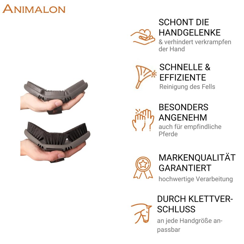 Animalon Starter Set Horse Grooming Brush Set | Basic Equipment