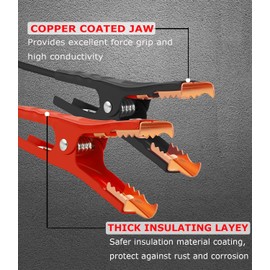 MuShan 12Feet 6Gauge Heavy Duty Jumper Cables for Car Battery - Durable Booster Cables with Carry Bag for Cars, SUVs & Trucks - Jumper Cable for Dead/Weak Battery Jumpstart & Roadside Emergencies