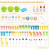 105 piezas de accesorios para cajas de comida para niños,