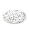 GMUNDNER KERAMIK Dinner Plate Cup Diameter 28 cm Grey Flamed