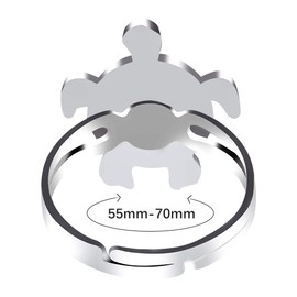 limewie Pack of 3 Colour Changing Mood Rings, Adjustable Colour Changing Rings for Women and Girls, Metal