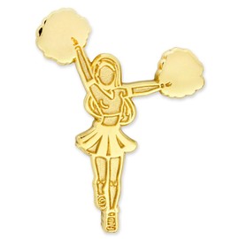 PinMart's Cheerleader Chenille Pin - 10 Pack