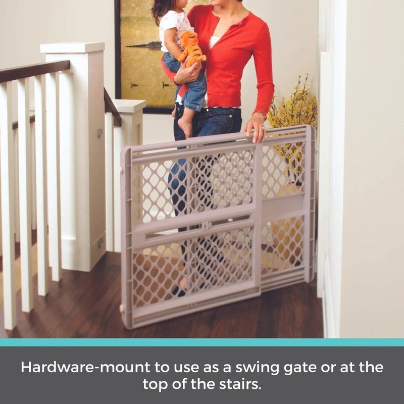 Toddleroo by North States - Supergate Ergo Baby Gate: Plastic