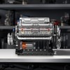 Mould King V8 Engine Building Blocks Sets, MOC Scale Model