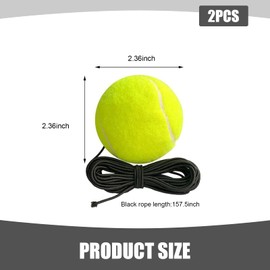 Ferianl 2PCS Garage Tennis Ball Parking Aid, Precise Car Stop Indicator with Non-Elastic String and Adjustment Buckle, Parking Stopper Assist for Garage Accessories