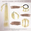VCAY 34 Inch DIY Braid Ponytail Extension, Wrap Around Synthetic