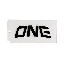 One Mfg Ultra Thick Wax Scraper 6" x 3" - 4 Sided, 1/4" Thick, Acrylic Snowboard and ski Wax Remover