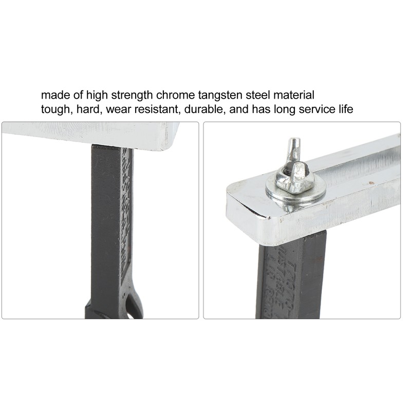 Fuel Tank Lid Wrench 3 Jaws Chrome Tangsten Steel Fuel
