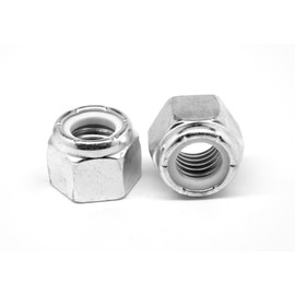 5/16"-18 Coarse Thread Nyloc (Nylon Insert Locknut) NE Standard Stainless Steel 316 Pk 100