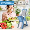 ZTQCSQ Upgraded version Mandoline Slicer for Kitchen &Safe Vegetable Chopper