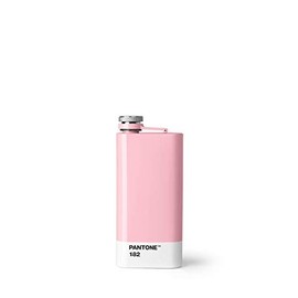 Pantone 16630 Light Pink 182 Hip Flask Stainless Steel with Screw Top
