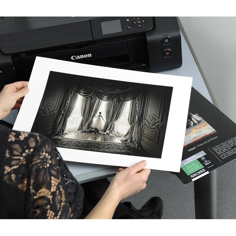 Canson Infinity Arches® Aquarelle Rag Watercolor Textured Matte Inkjet Paper,