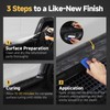 Toretark Plastic Restorer for Cars, Not a Dressing, Black Trim