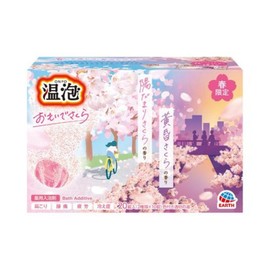 Onpo Delicious Sakura Carbonated Bath Salt Cherry Blossom Scent 20 Tablets Spring Limited, 1 Piece, 1ml / 온포 맛있는 사쿠라 탄산 입욕제 벚꽃의 향기 20정입 봄 한정, 1개, 1ml