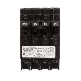SIEMENS Q22015CT 20/15A 240V 4P 10K NEW QUAD