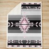 Southwest Native American Design Sherpa Blanket 40"x50" Southwestern Geometric Fleece