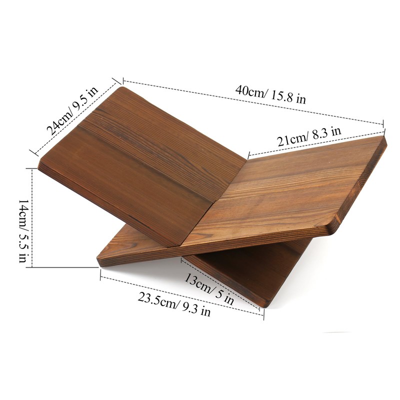 Book Stand for Reading - Solid Wood Book Holder for
