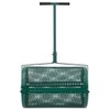 CHARMMA Compost Spreader Green Steel Standard Height-Adjustable,Compost Aerators-4009271