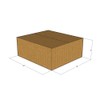 E1 Packaging 20" x 18" x 8" Corrugated Boxes 32