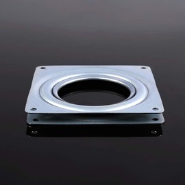 Lazy Susan, 4inches Square Swivel Plate Lazy Susan Bearing Turntable Lazy Susan Turntable for TV Table Bar Chair and Stool