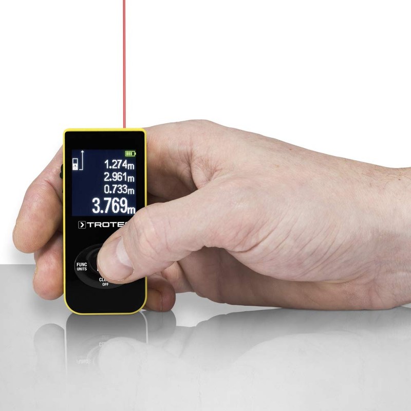 TROTEC Laser Rangefinder BD11 - Digital Meter Distance - Range