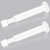 Door Stopper, White Door Stop, Wall Mounted Stainless Steel Door