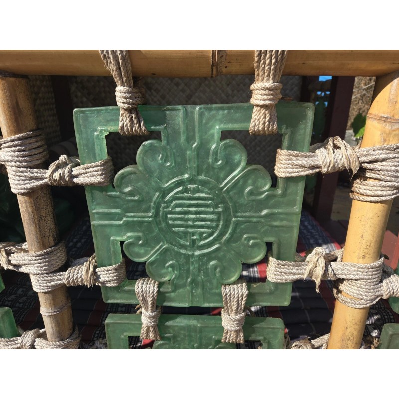 Jade Breezeway Tiles Transluscent Green Resin New