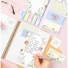 Wildflower Sticky Notes Set Cute Floral Self Stick Writing Memo