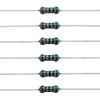 BOJACK 120 Ohm Resistors 1/4 W ±1% Metal Film Single