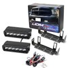 iJDMTOY Xenon White Mini-SR LED Fog Light Kit Compatible With