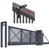 Skelang Slide Gate Guide Roller Assembly, Dual Nylon Rollers Gate